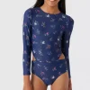 O’Neill One-Pieces | One Pieces^GIRL'S GARDEN FLORAL CUT OUT SURF SUIT MEDIEVAL BLUE