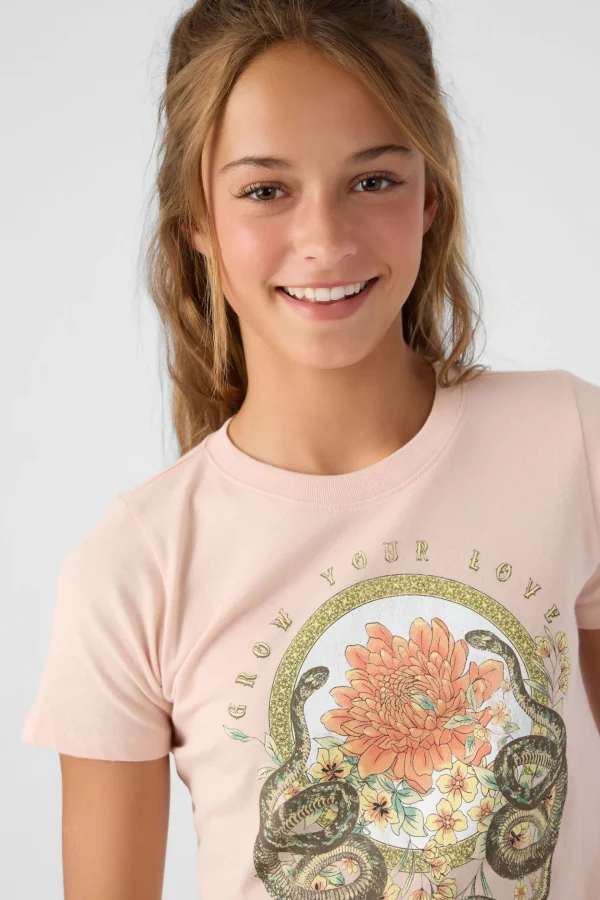 O’Neill Tops^GIRL'S GROW LOVE TEE ROSE DUST