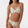 O’Neill Swim Sets | Swim Sets^GIRL'S HALFMOON TROPICAL WRAP TOP SET OIL GREEN