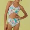 O’Neill One-Pieces | One Pieces^GIRL'S JANIS FLORAL CINCHED ONE-PIECE MULTI CLR