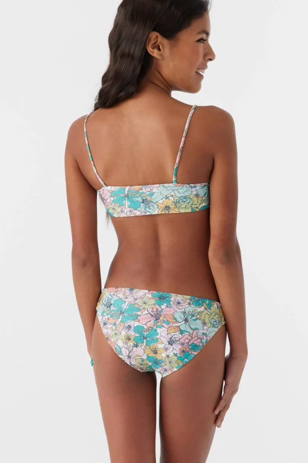 O’Neill Swim Sets | Swim Sets^GIRL'S JANIS FLORAL SQUARE NECK TOP SET MULTI CLR