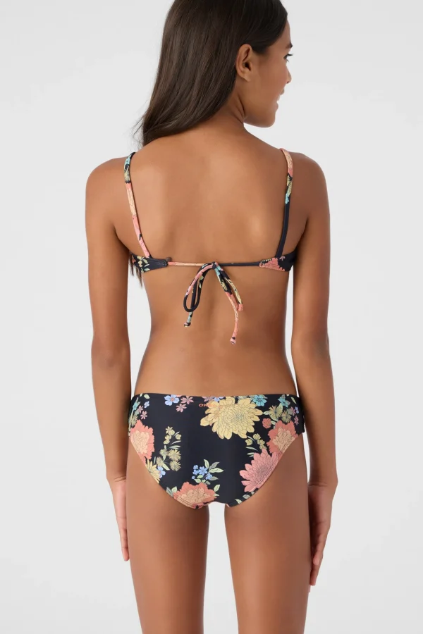 O’Neill Swim Sets | Swim Sets^GIRL'S KALI FLORAL TIE BACK BRALETTE & BOTTOMS BLACK