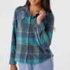 O’Neill Tops^GIRL'S LONNIE LONG SLEEVE TOP SLATE