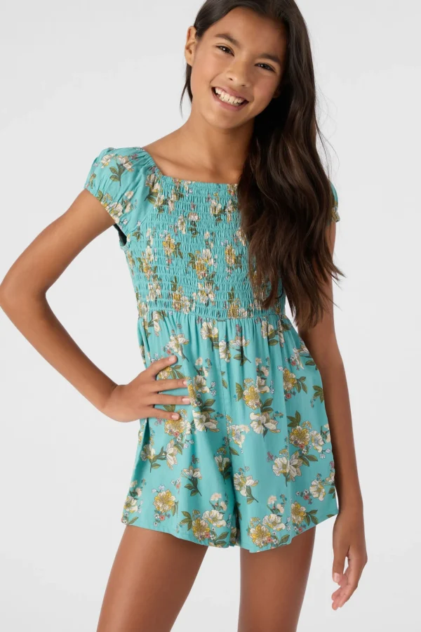 O’Neill Bottoms | Dresses^GIRL'S LOREN WOVEN ROMPER CANTON