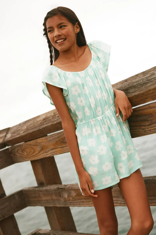 O’Neill Dresses^GIRL'S LUZ ROMPER OCEAN WAVE