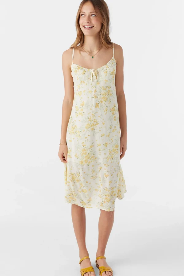 O’Neill Dresses^GIRL'S MARRU TATIANNA FLORAL MIDI DRESS WHITE