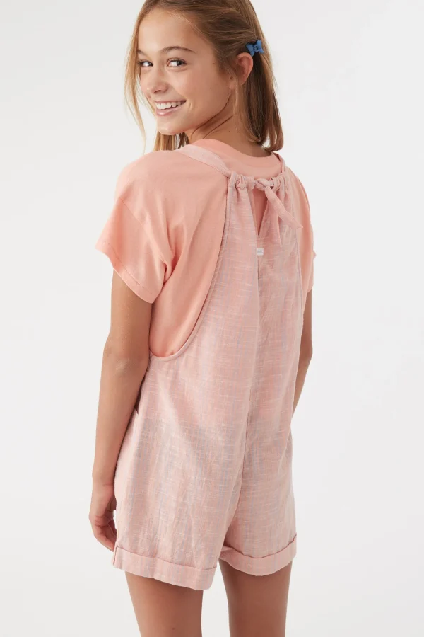 O’Neill Bottoms^GIRL'S OPAL ROMPER PEACH