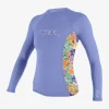 O’Neill Uv-Sun-Protection Rash Guards | Uv-Sun-Protection Rash Guards^GIRL'S PREMIUM SKINS L/S RASH GUARD LILFLRLLIL