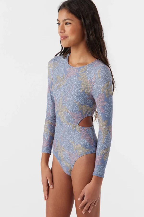 O’Neill One-Pieces | One Pieces^GIRL'S SANDRINE CUT OUT SURF SUIT MULTI CLR