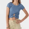 O’Neill Tops^GIRL'S SHELLIE TEXTURED KNIT TOP INFINITY