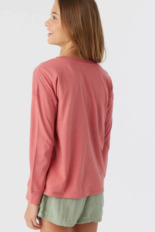 O’Neill Tops^GIRL'S SOLSTICE TEE DUSTY CEDAR