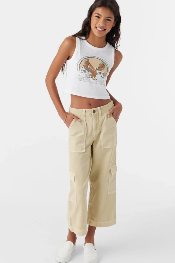 O’Neill Bottoms^GIRL'S SUMMER CARGO PANTS TRUE KHAKI