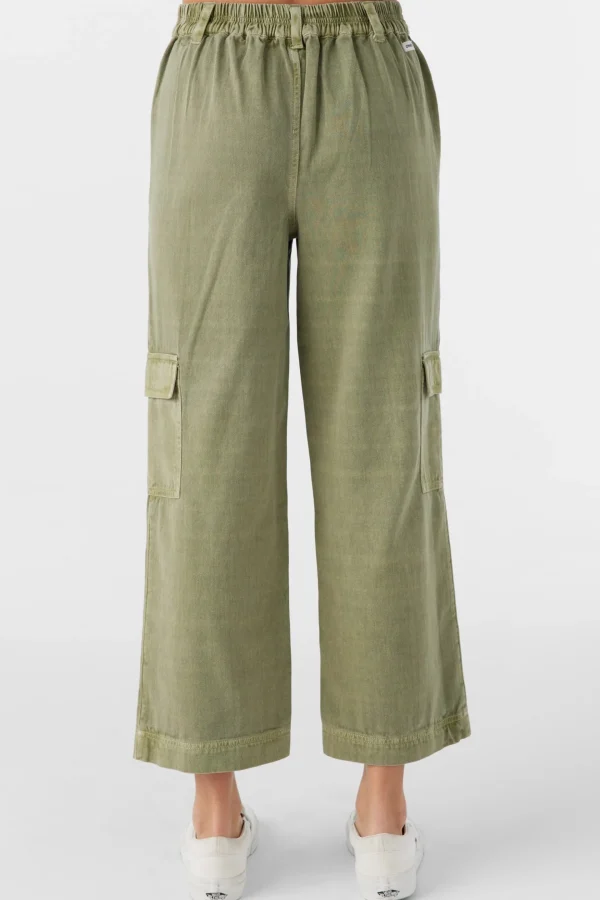 O’Neill Bottoms^GIRL'S SUMMER CARGO PANTS OIL GREEN