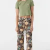 O’Neill Bottoms^GIRL'S TOMMIE MACAW TROPICAL PANTS BLACK