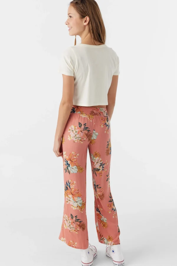 O’Neill Bottoms^GIRL'S TOMMIE PUNTA TROPICAL BEACH PANTS CANYON CLAY