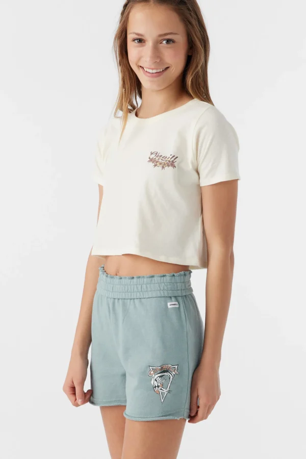 O’Neill Bottoms^GIRL'S TORI LOUNGE SHORTS SILVER BLUE