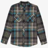 O’Neill Shirts & Flannels^GLACIER PLAID SUPERFLEECE SHIRT GREY