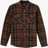 O’Neill Shirts & Flannels^GLACIER STANDARD FIT SUPERFLEECE OVERSHIRT CARAFE