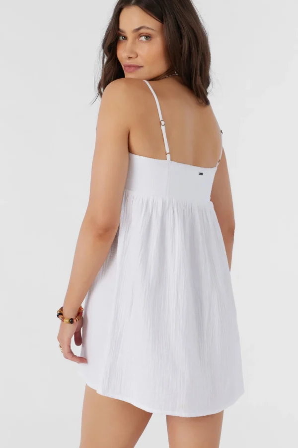 O’Neill Cover-Ups | Dresses^HADIA CRINKLE DOUBLE GAUZE MINI DRESS WHITE