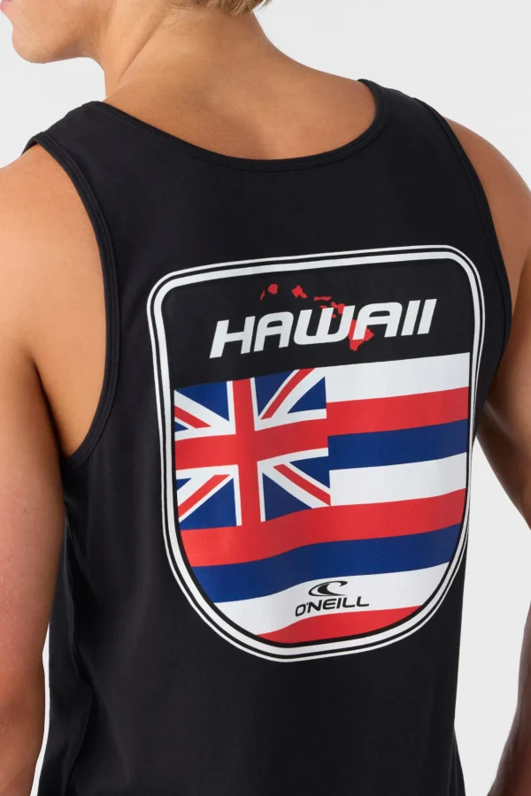 O’Neill Tees^HAWAII BADGE STANDARD FIT BLACK