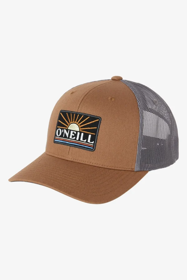 O’Neill Hats & Beanies^HEADQUARTERS TRUCKER HAT DARK KHAKI