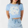 O’Neill Graphic Tees & Tanks^HERITAGE DAISY TEE HYDRANGEA