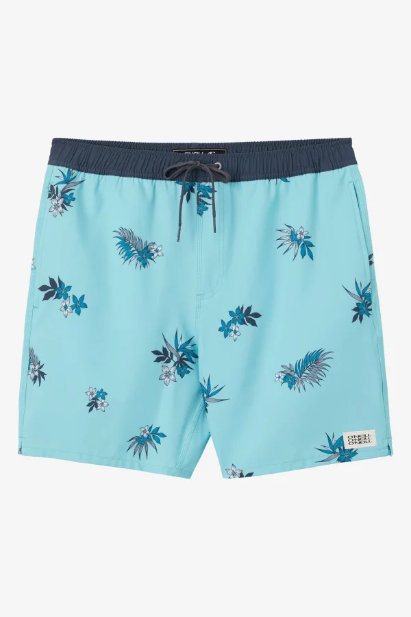 O’Neill Side Pockets | Swim Trunks^HERMOSA ELASTIC WAIST 17" SWIM TRUNKS AQUA HAZE