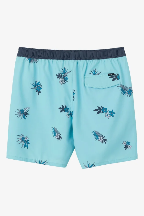 O’Neill Side Pockets | Swim Trunks^HERMOSA ELASTIC WAIST 17" SWIM TRUNKS AQUA HAZE