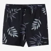 O’Neill Side Pockets | Swim Trunks^HERMOSA ELASTIC WAIST LINED 17" SWIM TRUNKS BLACK 3