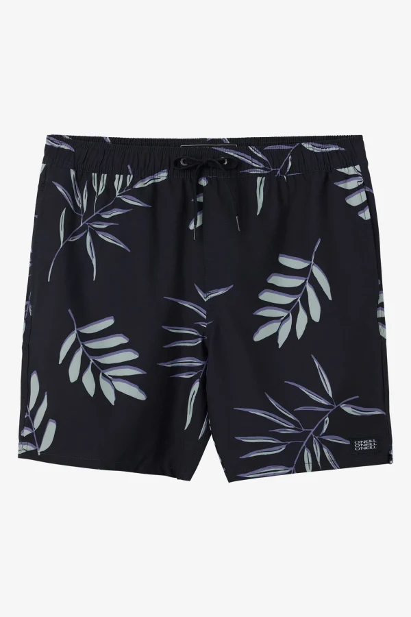 O’Neill Side Pockets | Swim Trunks^HERMOSA ELASTIC WAIST LINED 17" SWIM TRUNKS BLACK 3