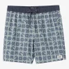 O’Neill Side Pockets^HERMOSA ELASTIC WAIST LINED 17" SWIM TRUNKS SEAGRASS 2