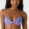 O’Neill D/Dd Cup | Bralette^HOT SPELL MALIBU TWIST BRALETTE TOP MULTI CLR