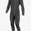 O’Neill Full Suit^HYPERFREAK FIRE 4/3MM+ BACK ZIP FULL WETSUIT OIL RAVEN