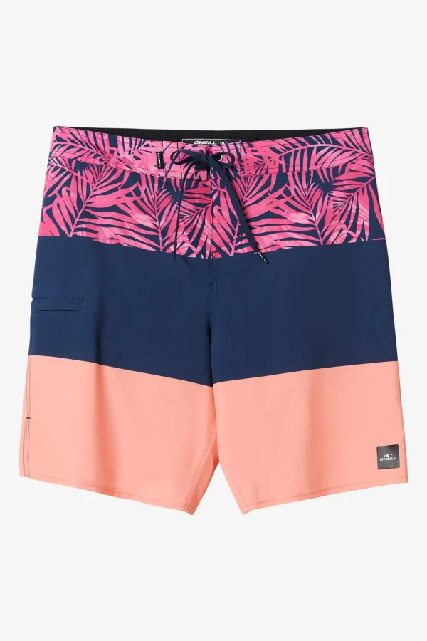 O’Neill Performance^HYPERFREAK HEAT BLOCK 19" BOARDSHORTS CORAL