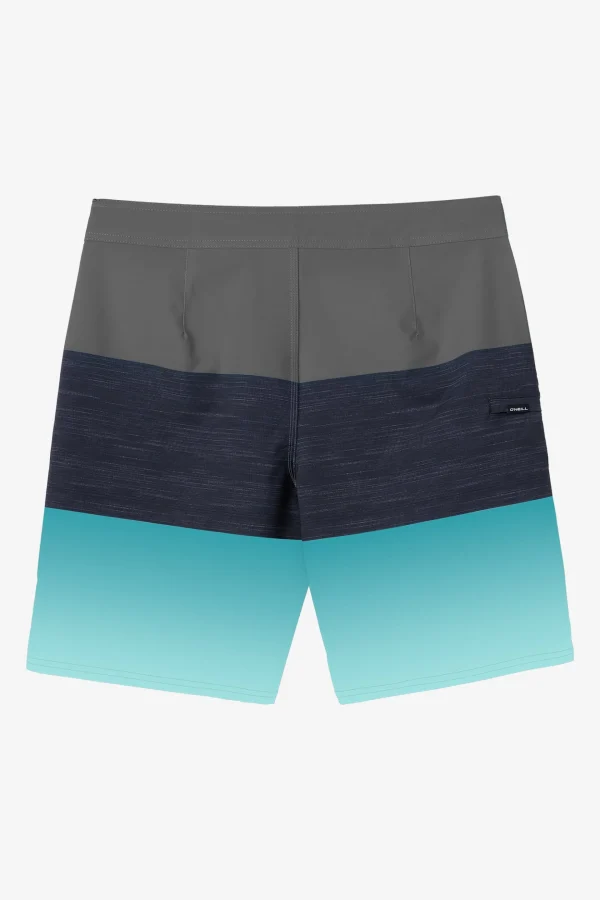 O’Neill Performance^HYPERFREAK HEAT BLOCK 19" BOARDSHORTS PEACOCK BLUE 2