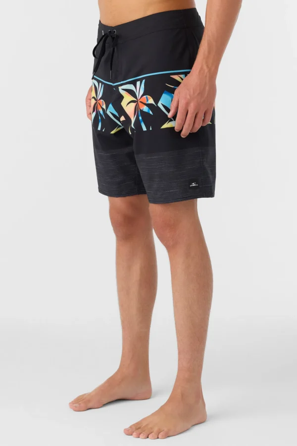 O’Neill Performance^HYPERFREAK HEAT BLOCK 19" BOARDSHORTS BLACK