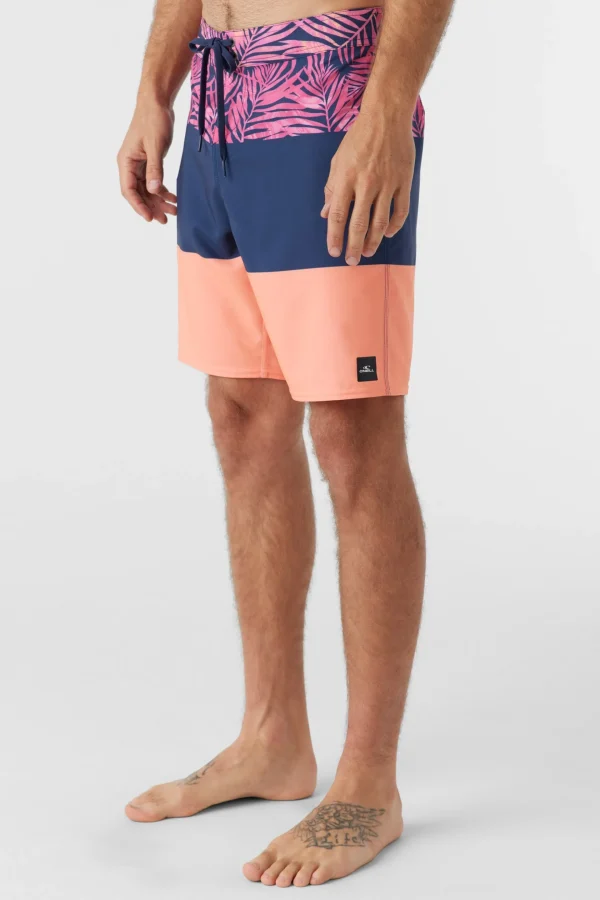 O’Neill Performance^HYPERFREAK HEAT BLOCK 19" BOARDSHORTS CORAL