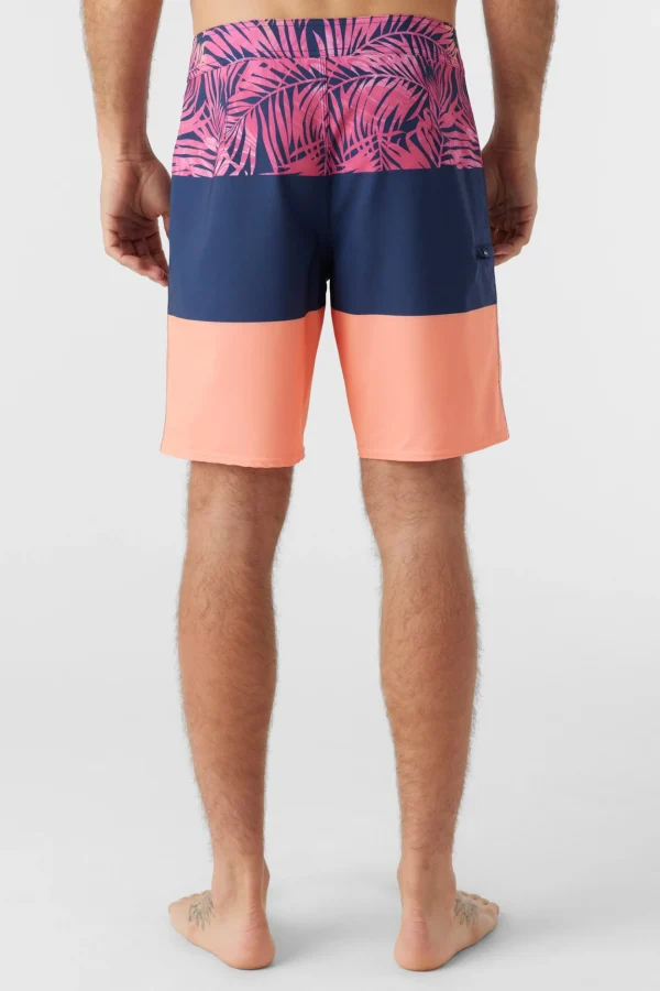 O’Neill Performance^HYPERFREAK HEAT BLOCK 19" BOARDSHORTS CORAL