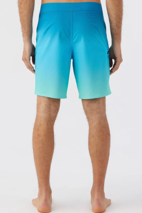 O’Neill Performance^HYPERFREAK HEAT FADE 19" BOARDSHORTS AQUARIUS