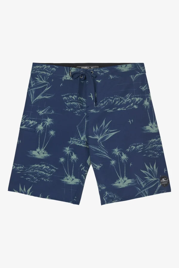 O’Neill Performance^HYPERFREAK HEAT HAWAII 20" BOARDSHORTS NAVY