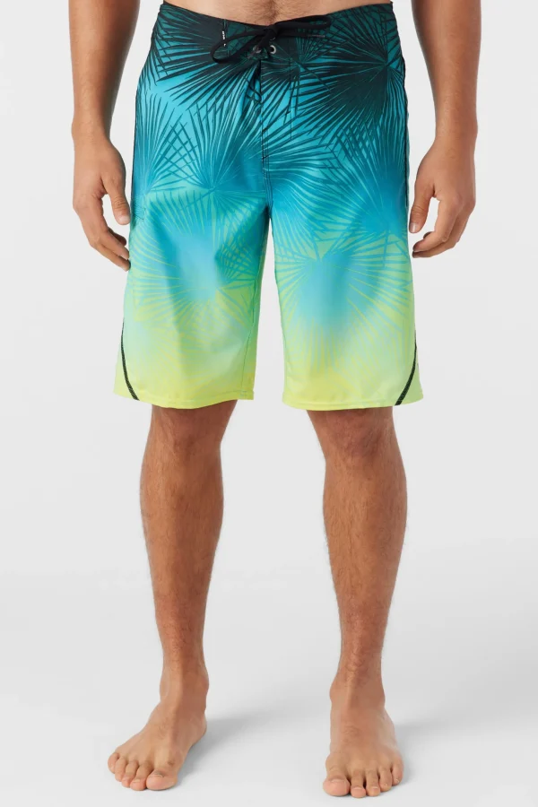 O’Neill Performance^HYPERFREAK HEAT S-SEAM FADE 21" BOARDSHORTS PEACOCK BLUE