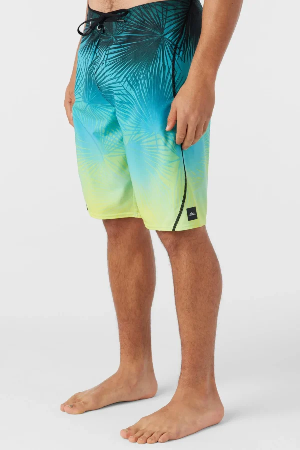 O’Neill Performance^HYPERFREAK HEAT S-SEAM FADE 21" BOARDSHORTS PEACOCK BLUE