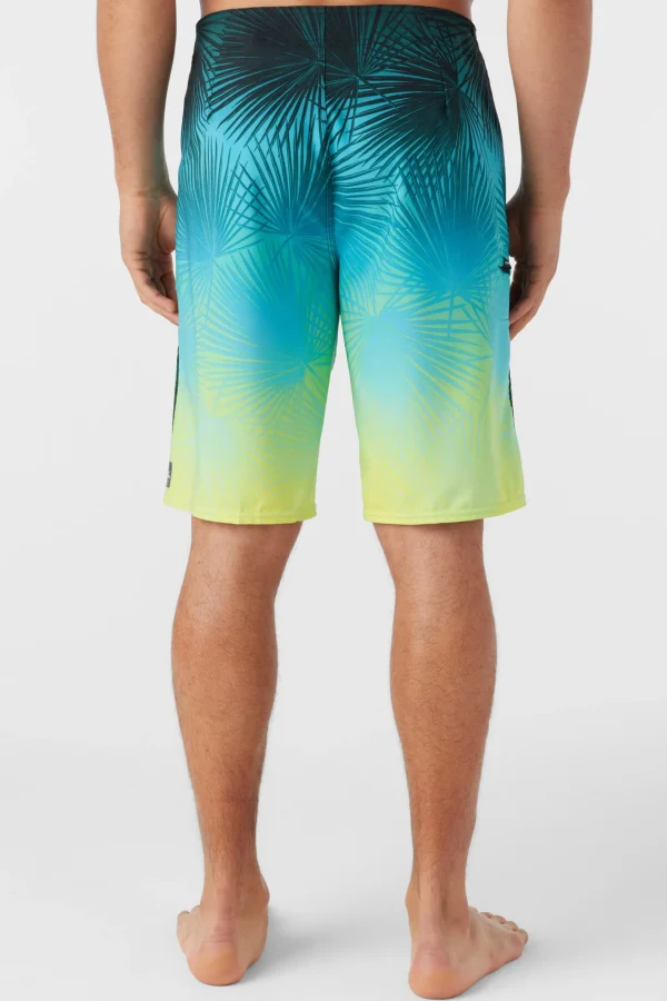 O’Neill Performance^HYPERFREAK HEAT S-SEAM FADE 21" BOARDSHORTS PEACOCK BLUE