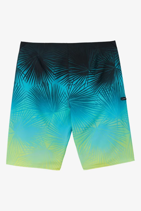 O’Neill Performance^HYPERFREAK HEAT S-SEAM FADE 21" BOARDSHORTS PEACOCK BLUE