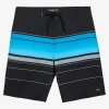 O’Neill Performance^HYPERFREAK HEAT STRIPE 21" BOARDSHORTS BLACK