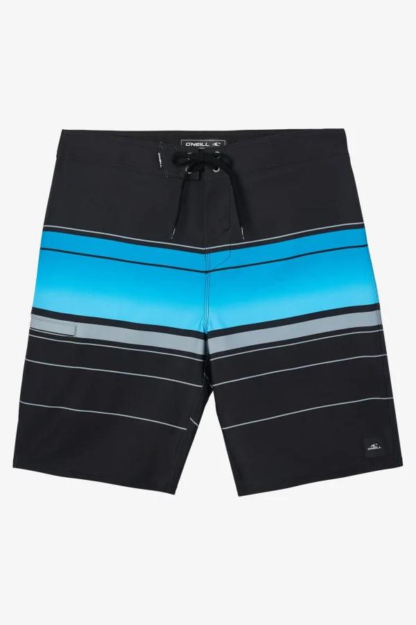 O’Neill Performance^HYPERFREAK HEAT STRIPE 21" BOARDSHORTS BLACK