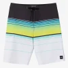 O’Neill Performance^HYPERFREAK HEAT STRIPE 21" BOARDSHORTS WHITE