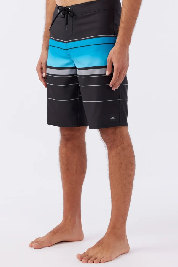 O’Neill Performance^HYPERFREAK HEAT STRIPE 21" BOARDSHORTS BLACK