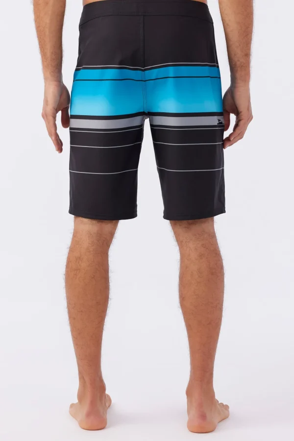 O’Neill Performance^HYPERFREAK HEAT STRIPE 21" BOARDSHORTS BLACK