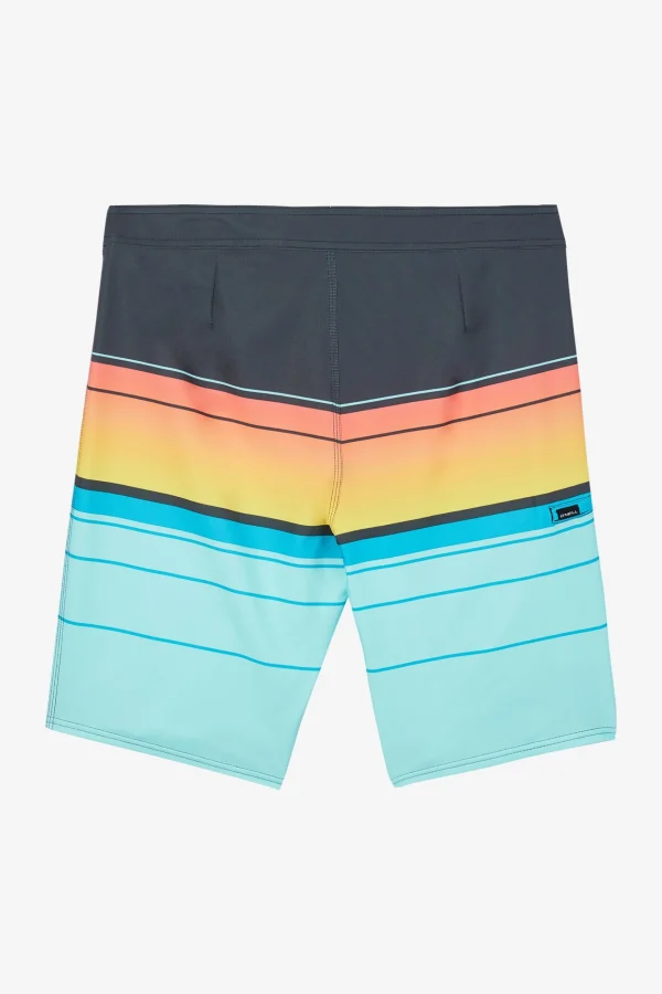 O’Neill Performance^HYPERFREAK HEAT STRIPE 21" BOARDSHORTS TURQUOISE